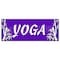 Signmission YOGA BANNER SIGN signs mat pants clothes bikram course school session class B-Yoga - alternate 1